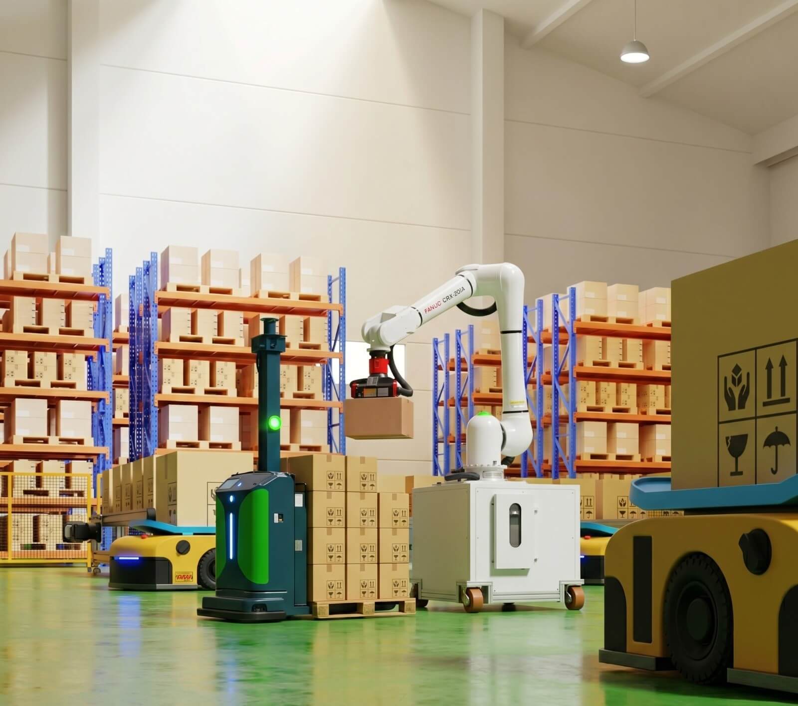 Warehouse Automation: AMR, AGV, AF